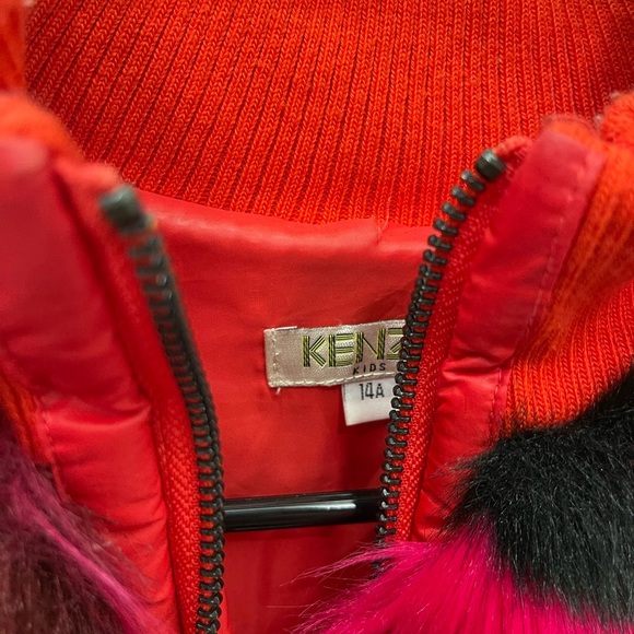 Kenzo faux fur coat - Picture 3 of 6